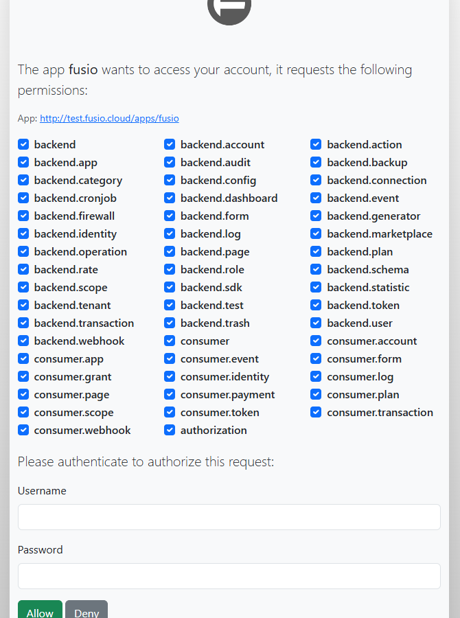 OAuth2 authorization